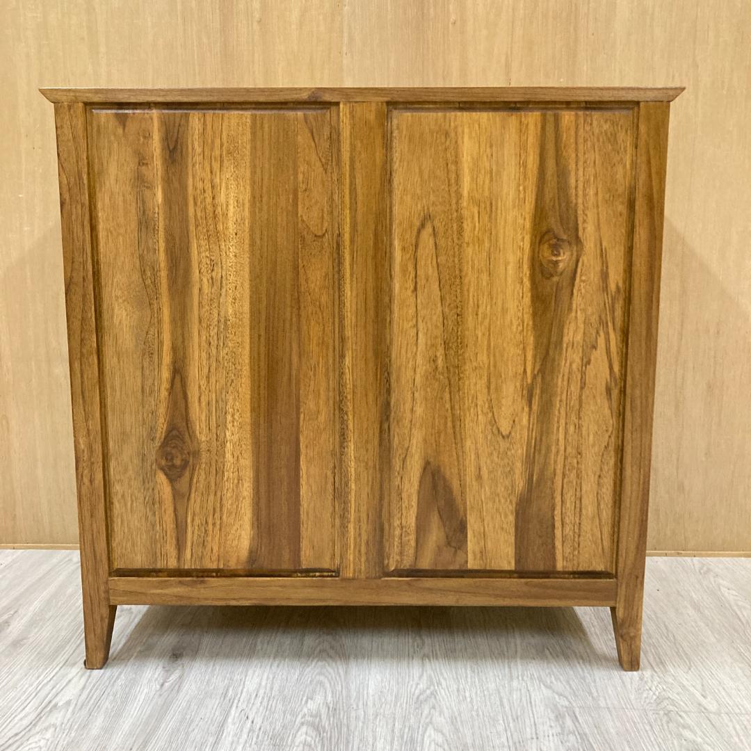 ４段チェスト　チーク　アジアン　無垢　整理箪笥