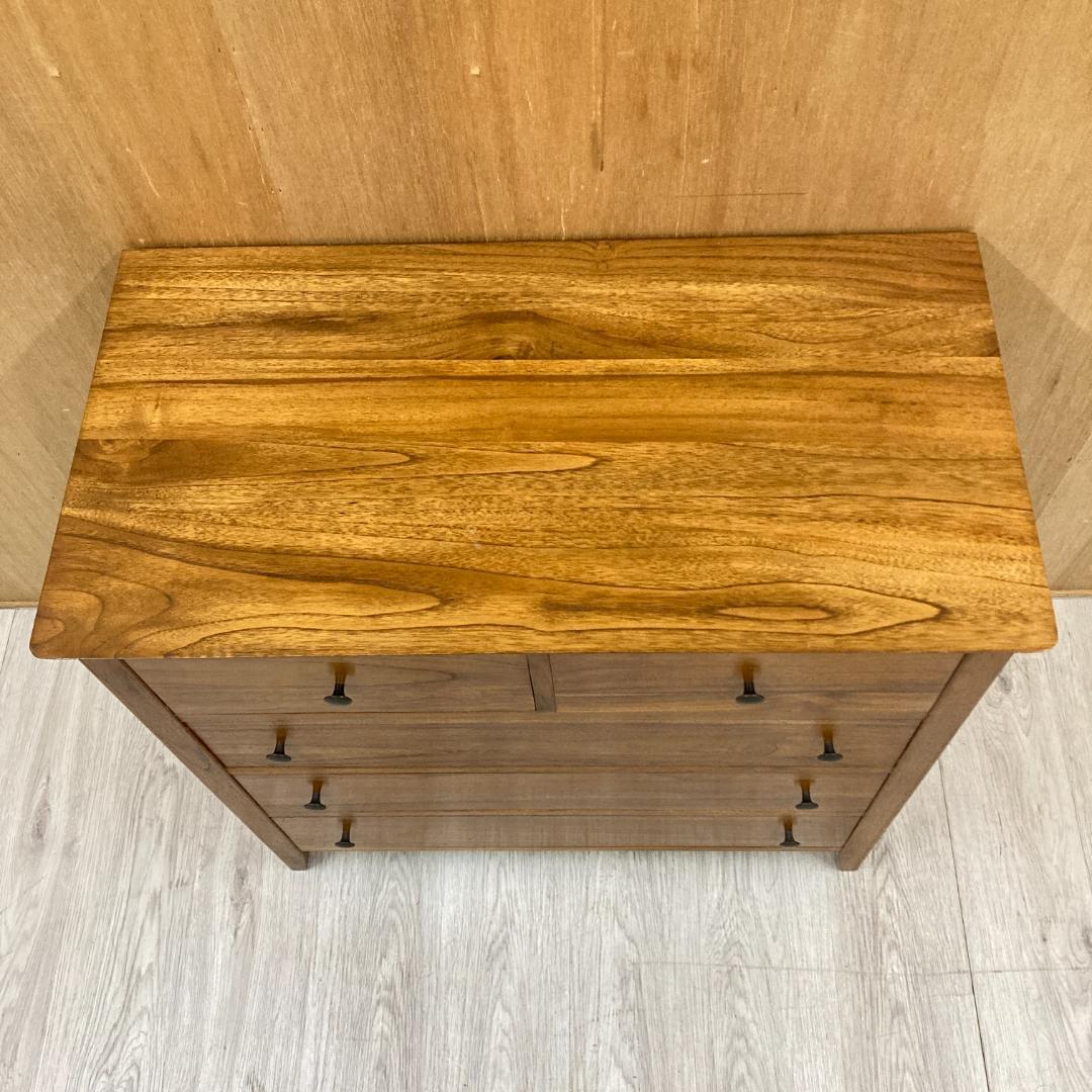 ４段チェスト　チーク　アジアン　無垢　整理箪笥