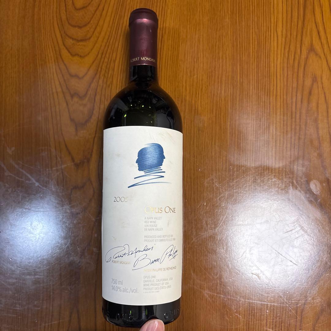 【未開封】OPUS ONE 2005赤ワイン 750ml フランス産