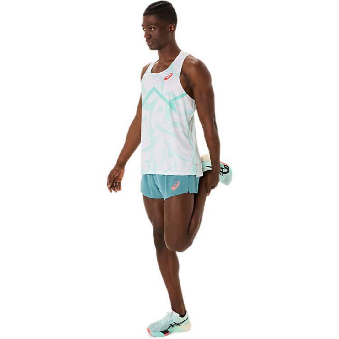 asics SPEED SINGLET & ランパン セット　　XL
