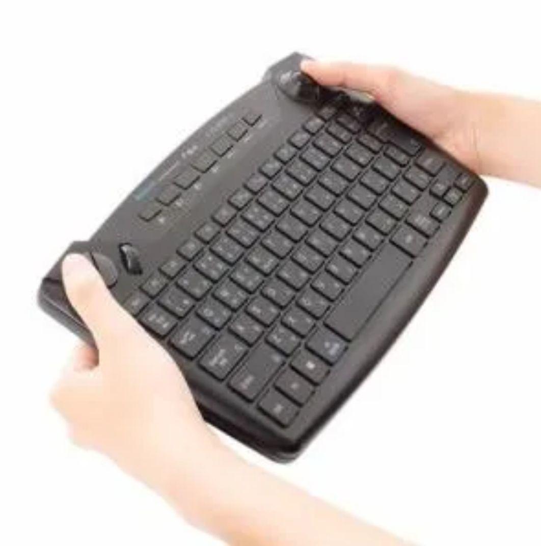 MIYOSHI トラックボール内蔵 Bluetoothキーボード