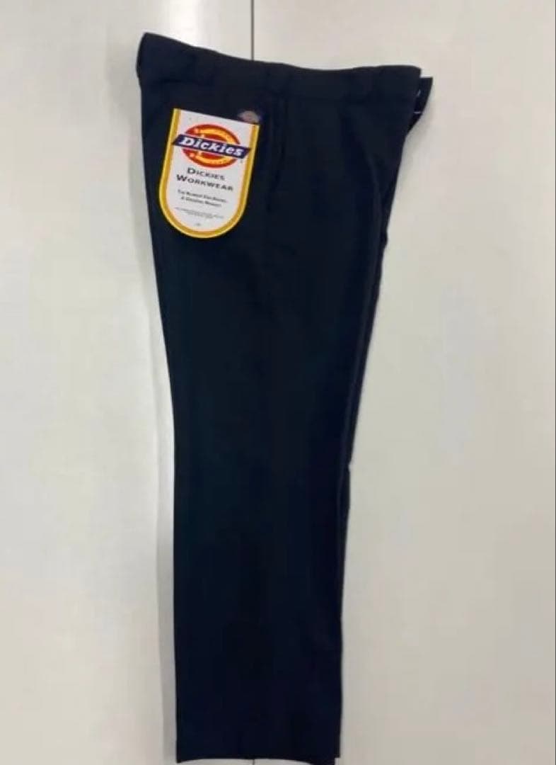 ディッキーズ　js relume別注 874 ワイドスラックス　ブラックＬサイズ