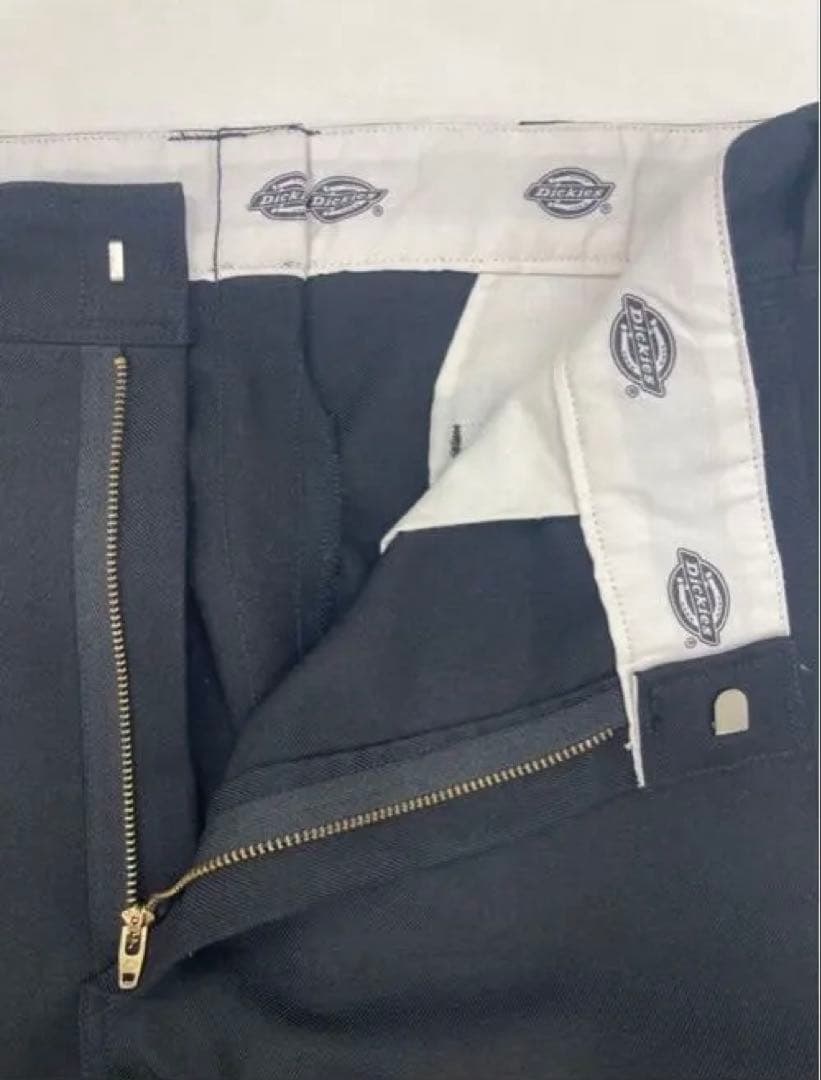 ディッキーズ　js relume別注 874 ワイドスラックス　ブラックＬサイズ