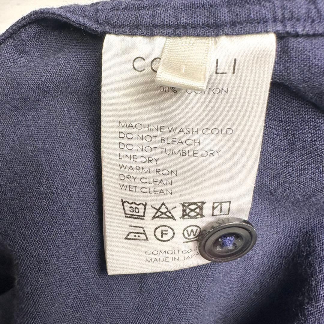 COMOLI 18SS ベタシャン スタンドカラー ジャケット (1)