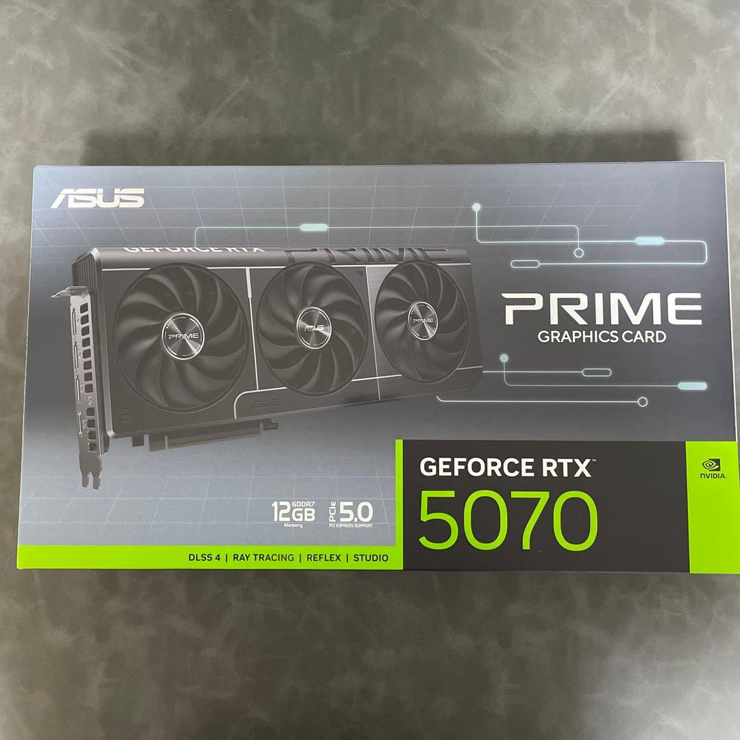 新品未開封 ASUS PRIME GEFORCE RTX 5070
