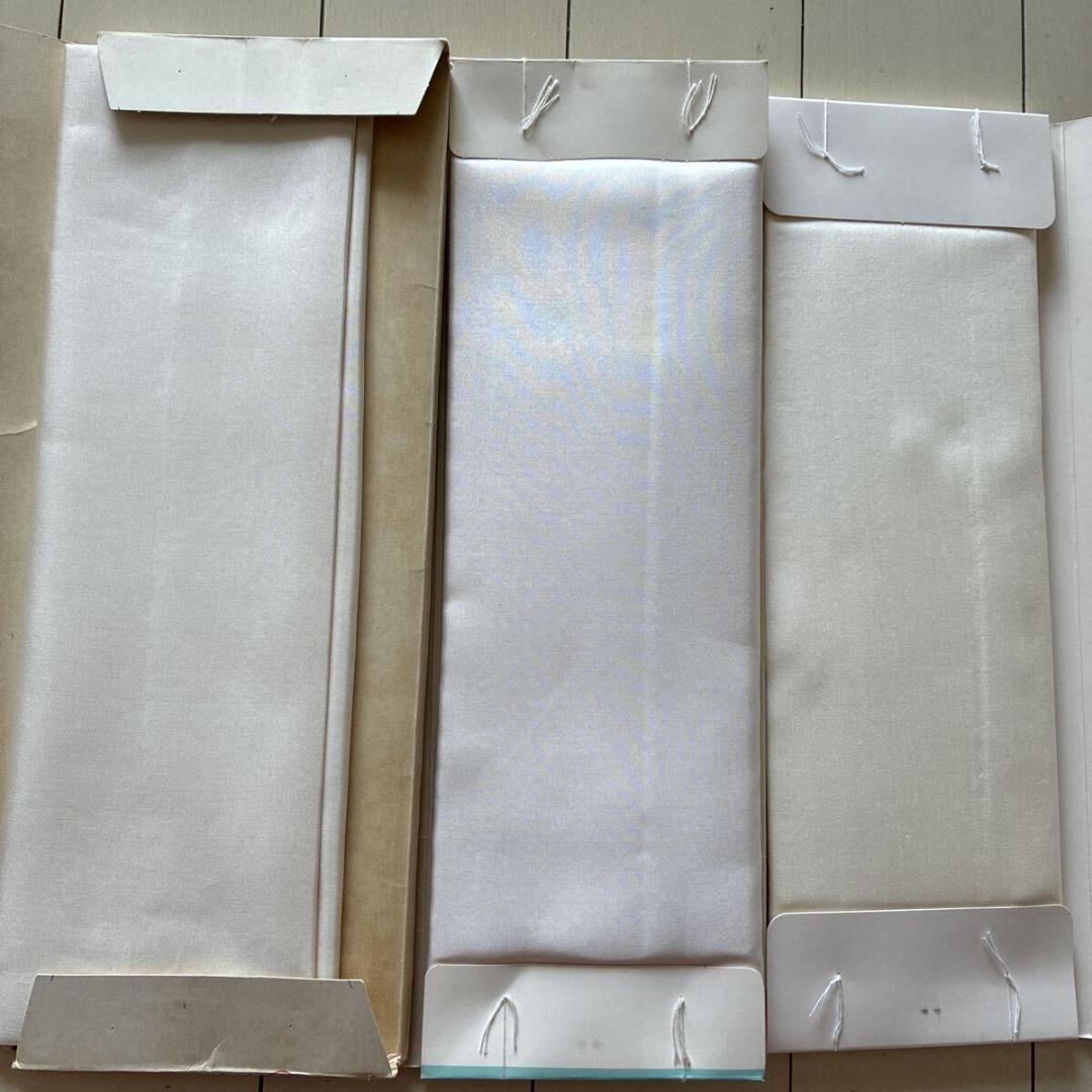 ■T3672■未使用品■正絹・化繊■胴裏生地　裏地生地色々　10点セット■羽二重