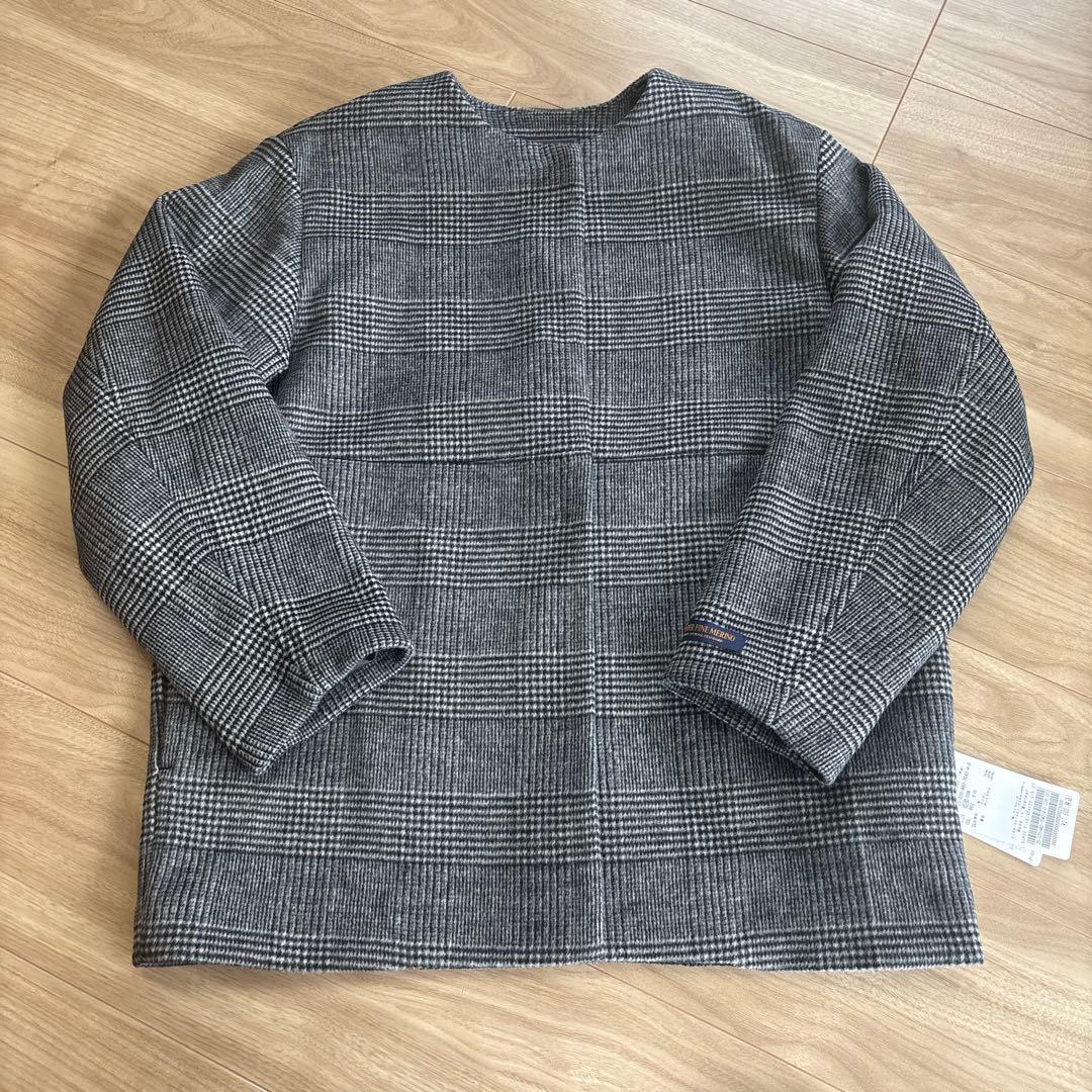 新品未使用！スーパーファインビーバークルーネックコート