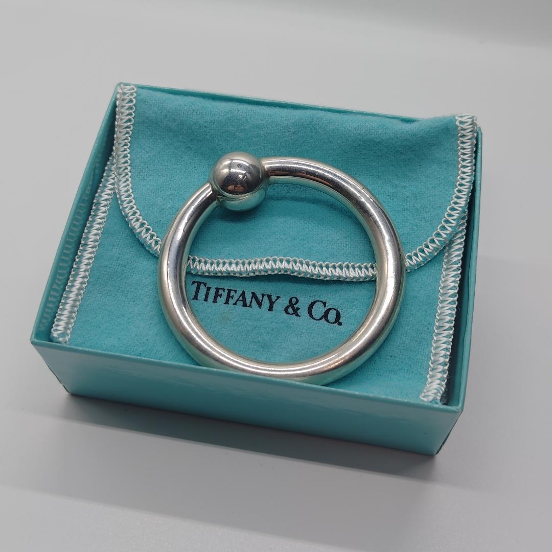 Tiffany & Co. シルバーラトル 直径約5.5cm