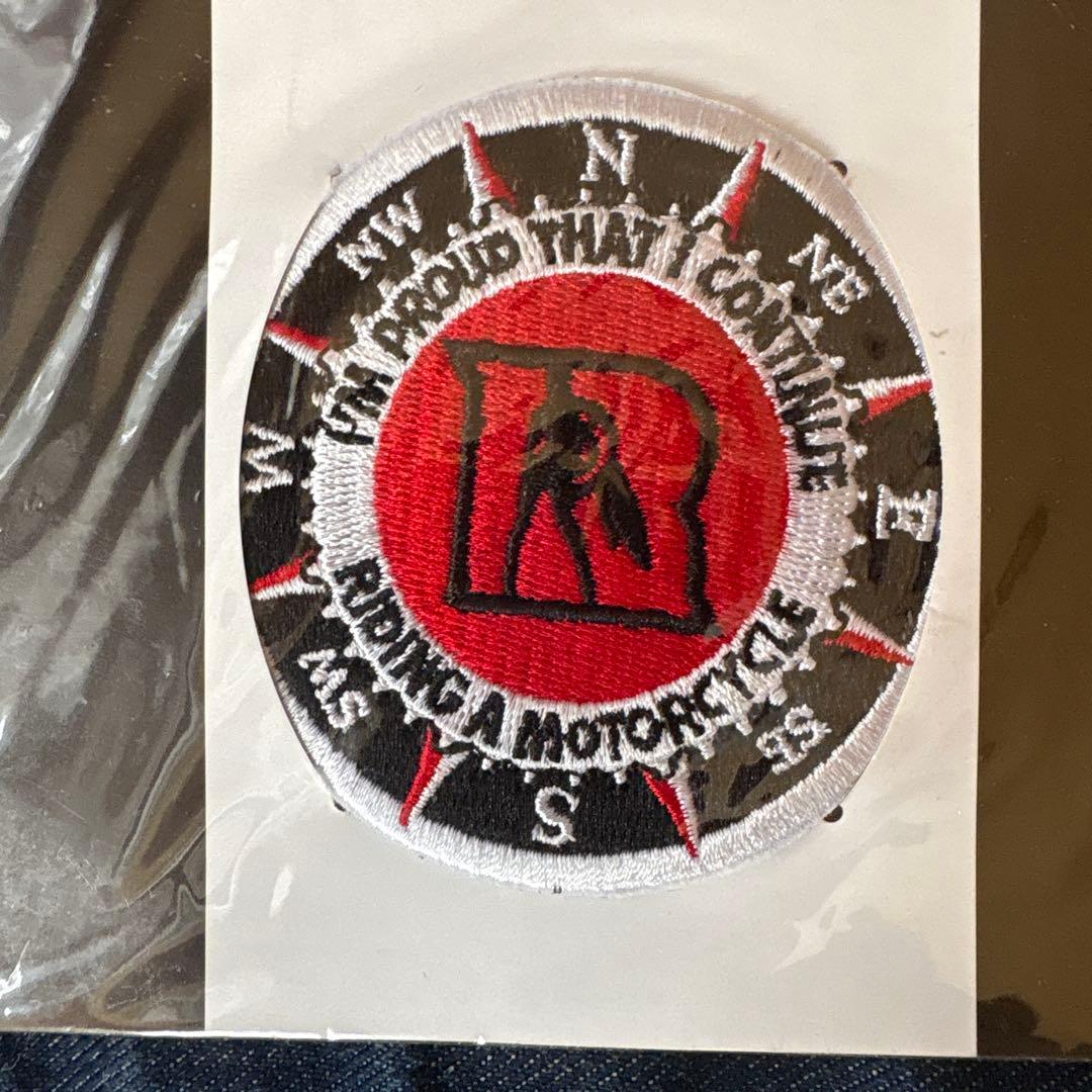 カドヤ　Gベストと東本昌平RIDEワッペン