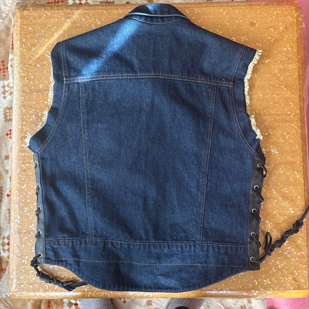 カドヤ　Gベストと東本昌平RIDEワッペン