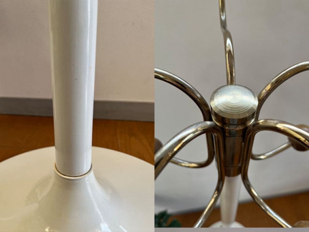 レトロモダン　コートハンガー　ミッドセンチュリー　70's ヴィンテージ　白