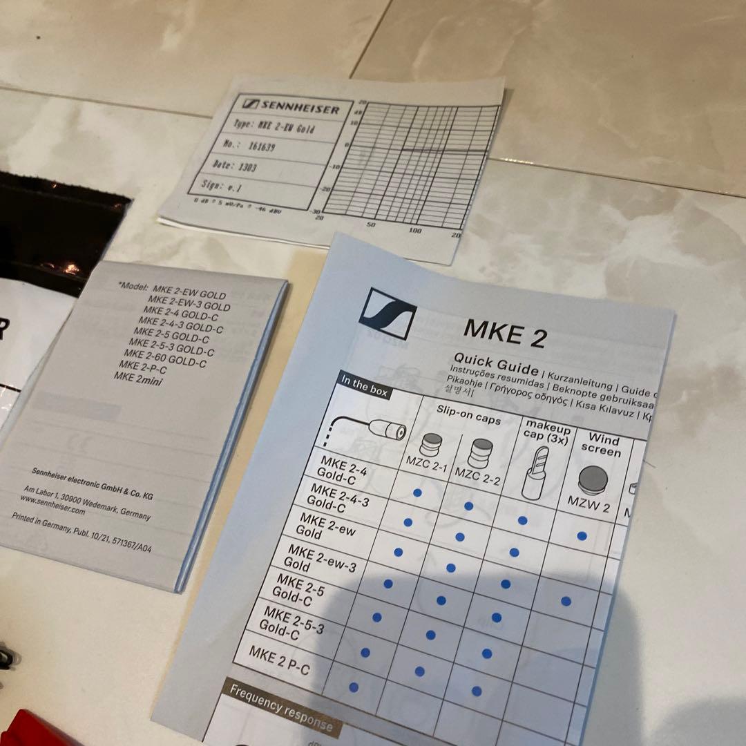 Aomame　Sennheiser MKE 2 (BLACK EW)