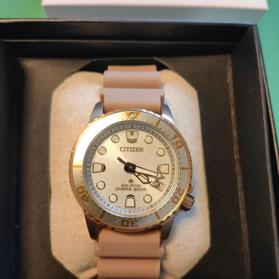 CITIZEN Eco-Drive レディース バンド替えメンズ使用できます。