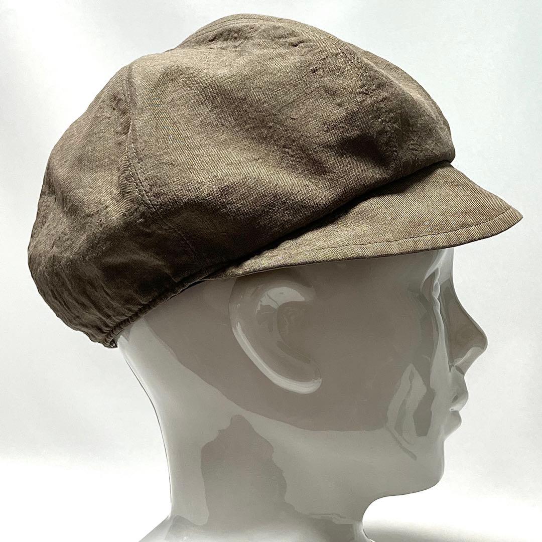 【美品】Vivienne Westwood 日本製オーヴ刺繍リネン製キャスケット