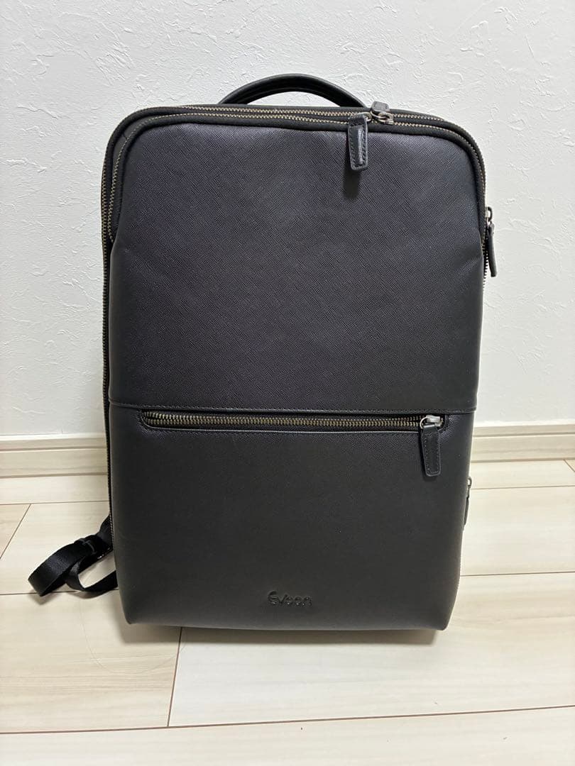 Evoon 本革 マルチビジネスリュック