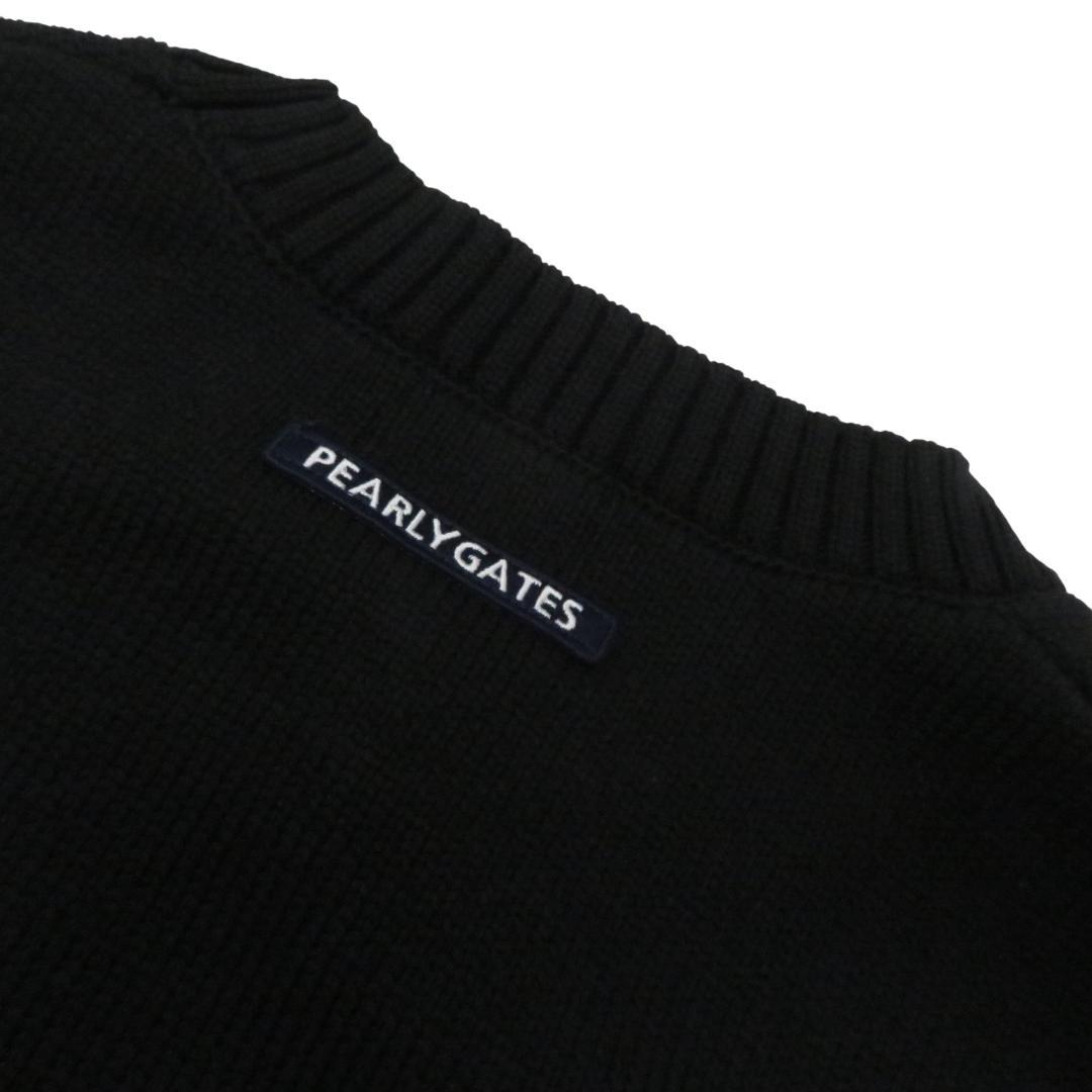 【美品】PEARLY GATES ニットセーター 1 非売品 [M7377]