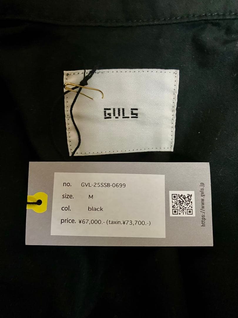 GVLS 2025 S/S ジャンプスーツ 黒