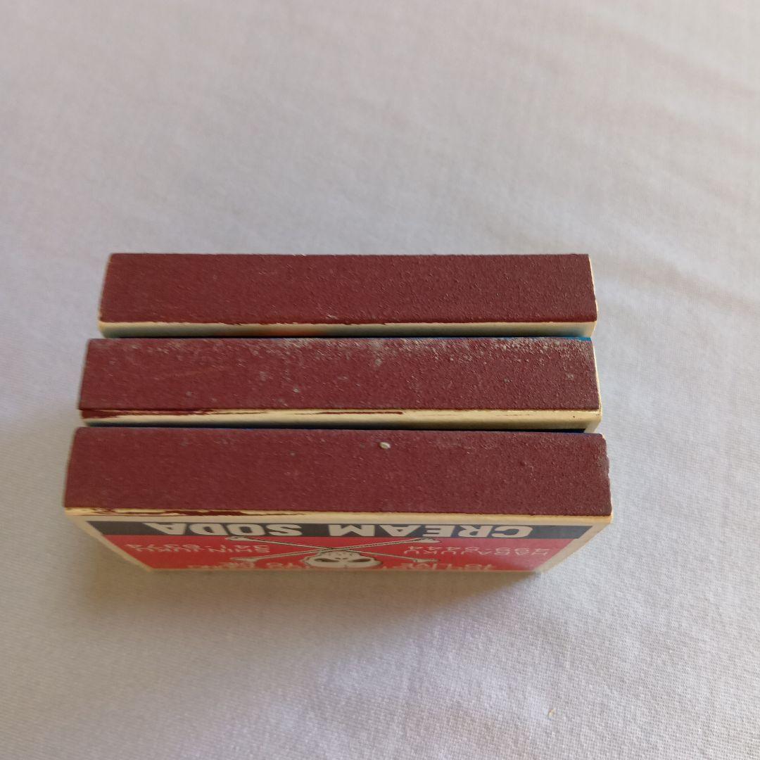 groupie　CREAM SODA クリームソーダ マッチ箱 3種セット