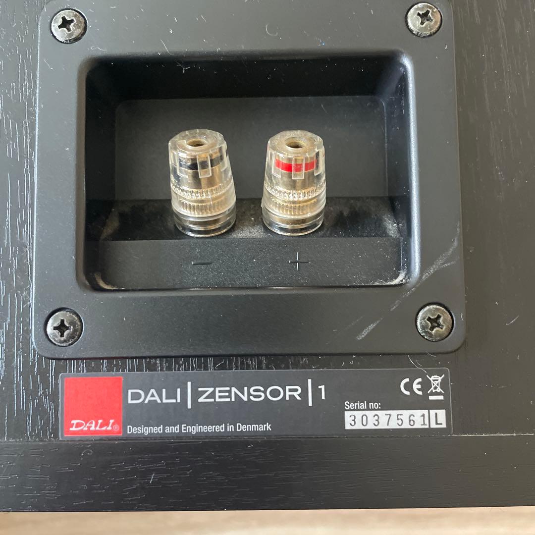 美品　DALI ZENSOR 1 ブラック ブックシェルフ スピーカー　仕様書付