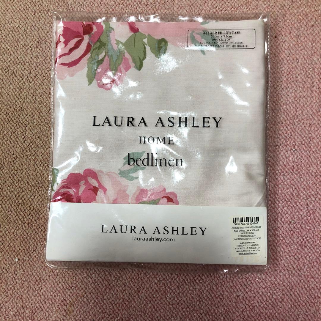 ローラアシュレイ　ピロケース　クチュールローズ