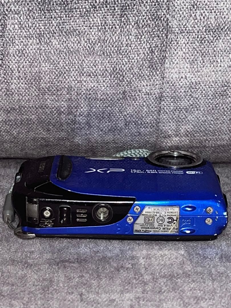 FUJIFILM フジフィルムFINEPIX XP80 ブルー #n55