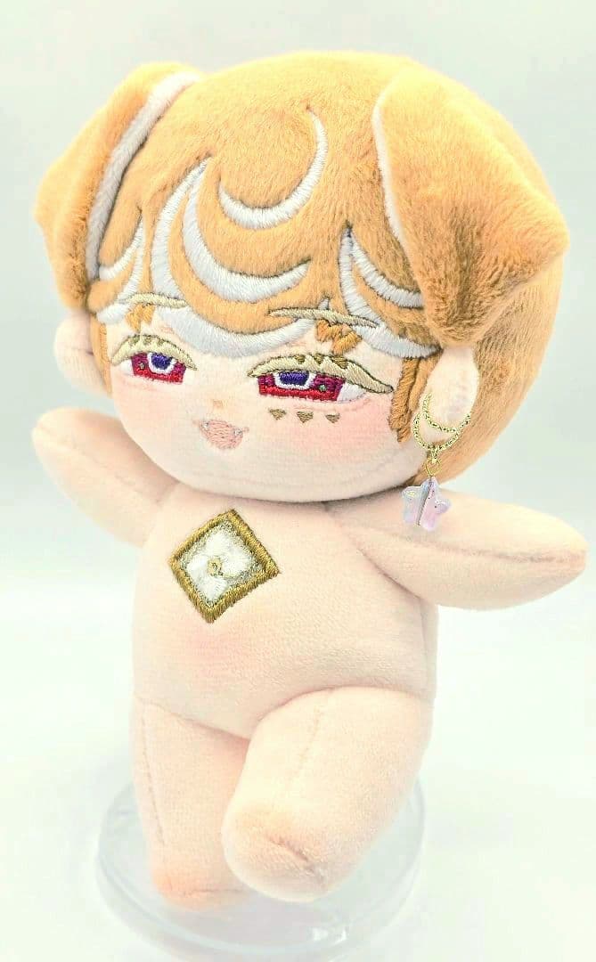 自作 無属性 ぬいぐるみ にんまりわんこくん15cm