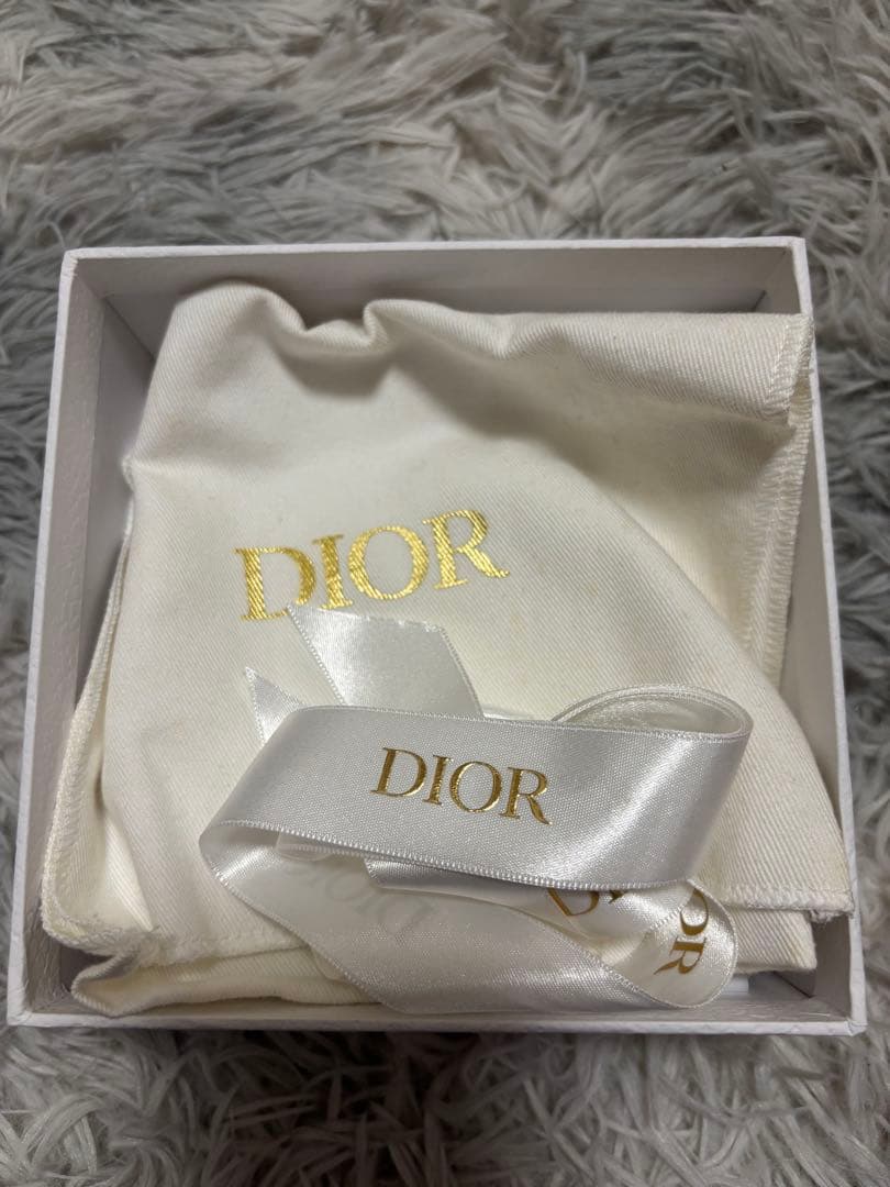 Christian Dior ブラックレザーベルト CDロゴ