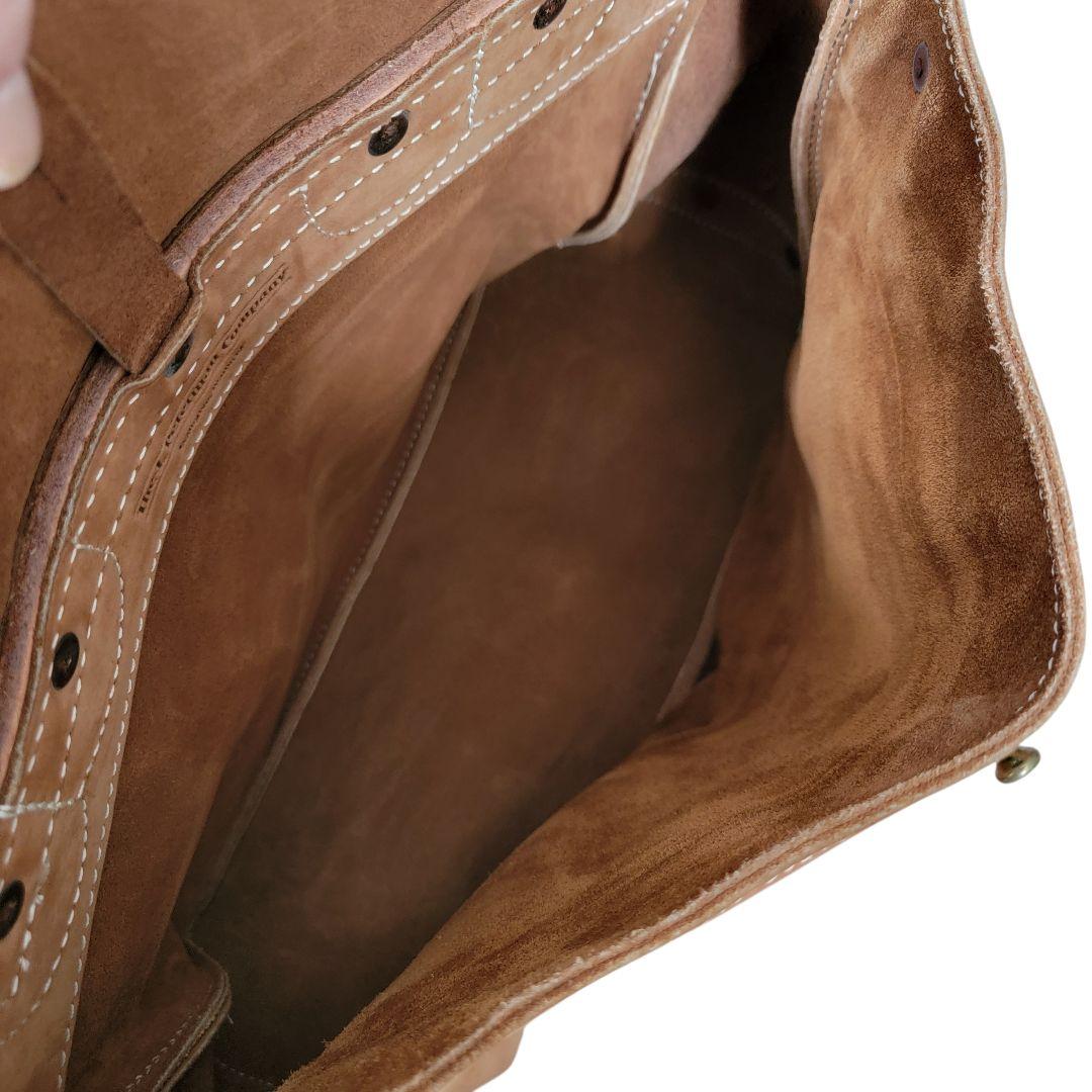 The J.Peterman Company ヌバックレザー　メッセンジャー