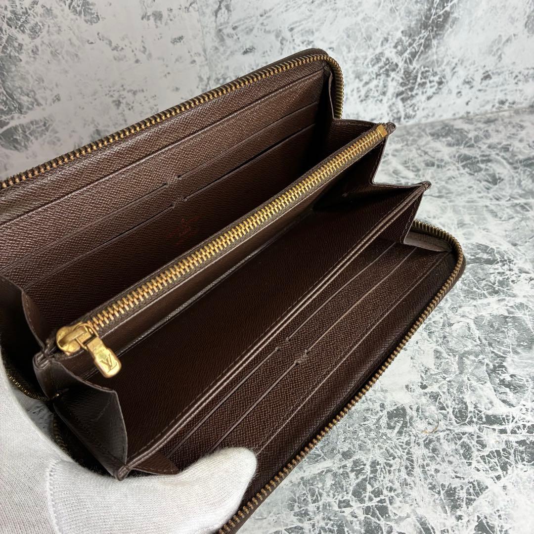 ✨LOUIS VUITTON✨　ルイヴィトン　長財布　ラウンドファスナー　ダミエ