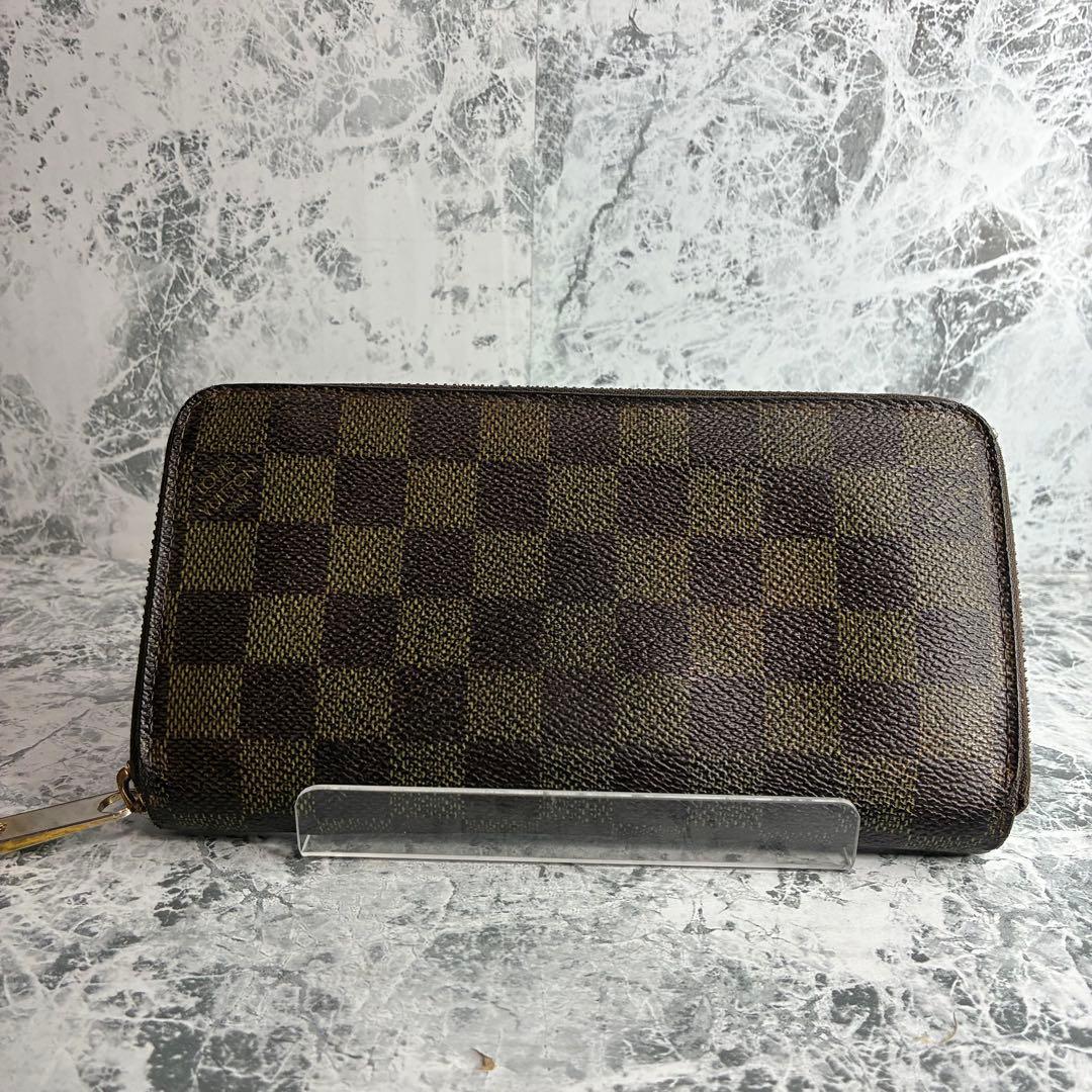 ✨LOUIS VUITTON✨　ルイヴィトン　長財布　ラウンドファスナー　ダミエ