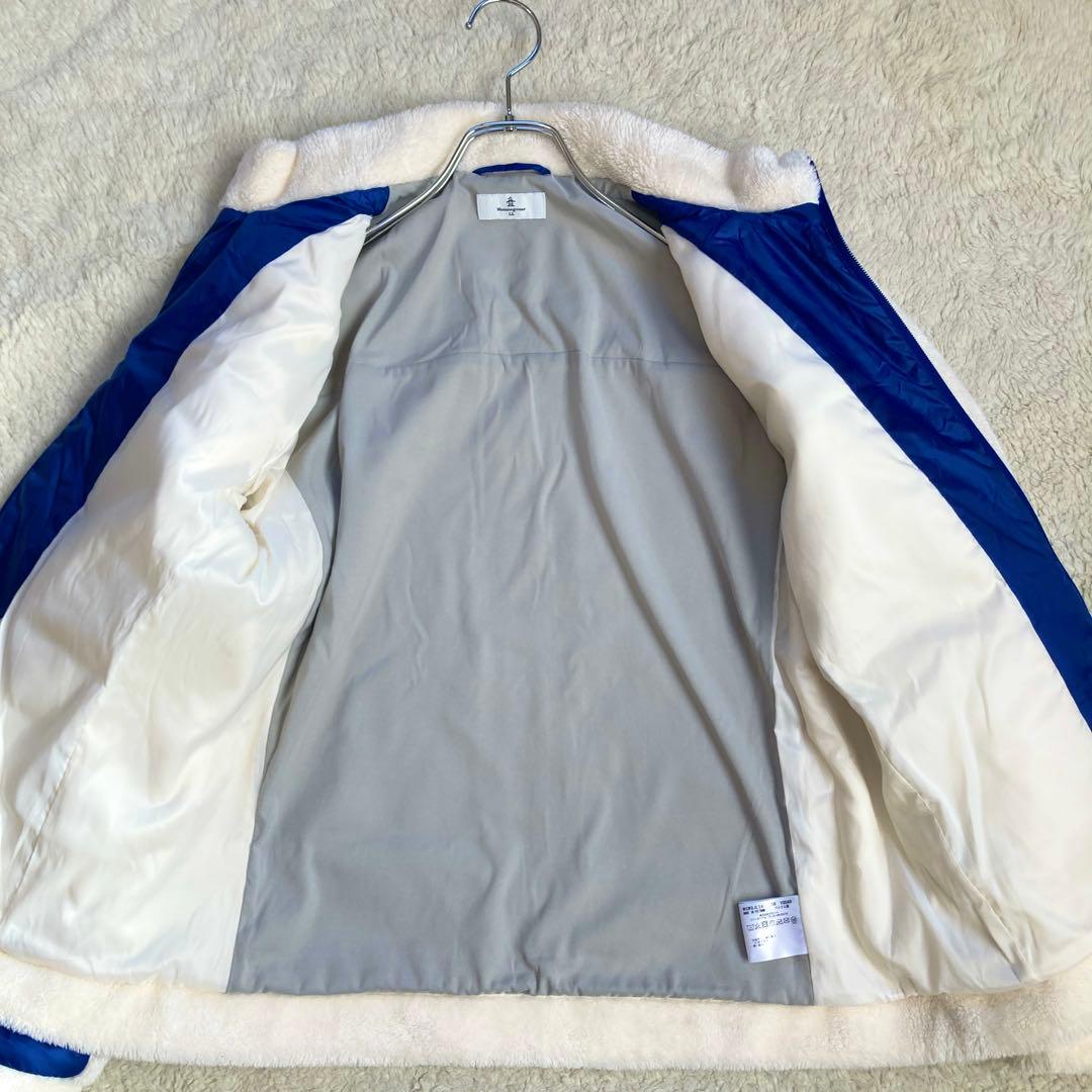 未使用級・近年モデル✨マンシングウェア　フリースジャケット　ゴルフ　ジップ　LL