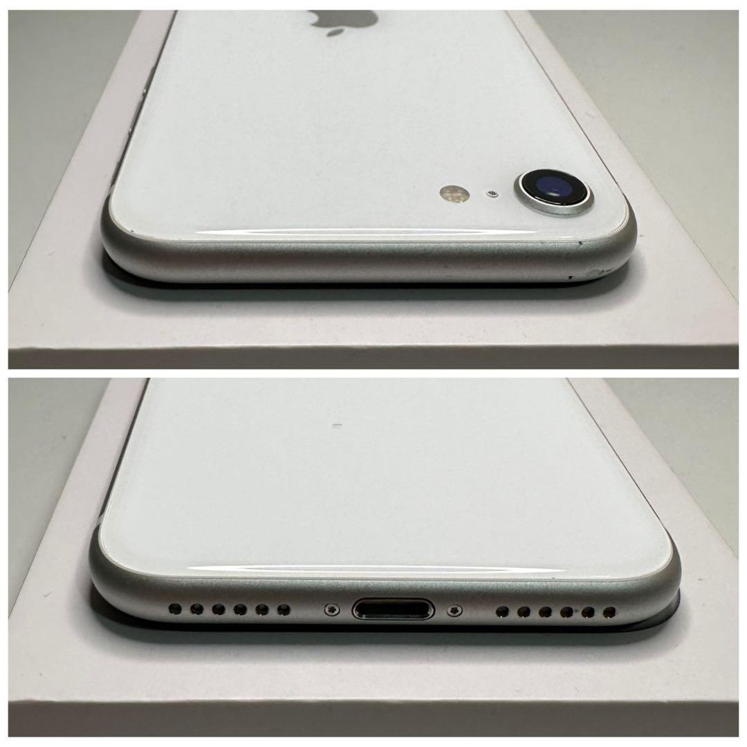 93 iPhone SE2 64GB 新品バッテリー　SIMフリー　結構綺麗