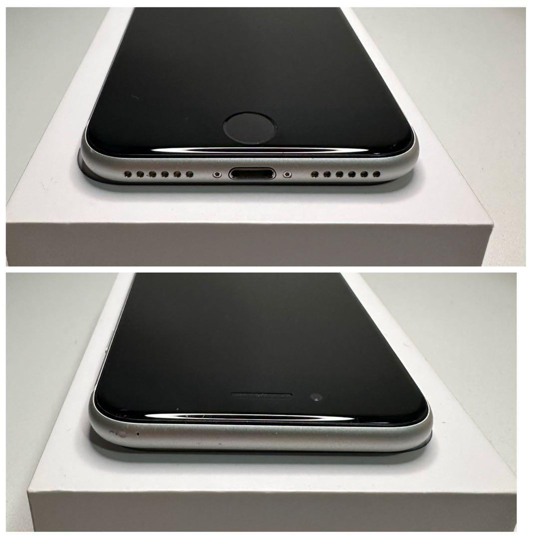 93 iPhone SE2 64GB 新品バッテリー　SIMフリー　結構綺麗