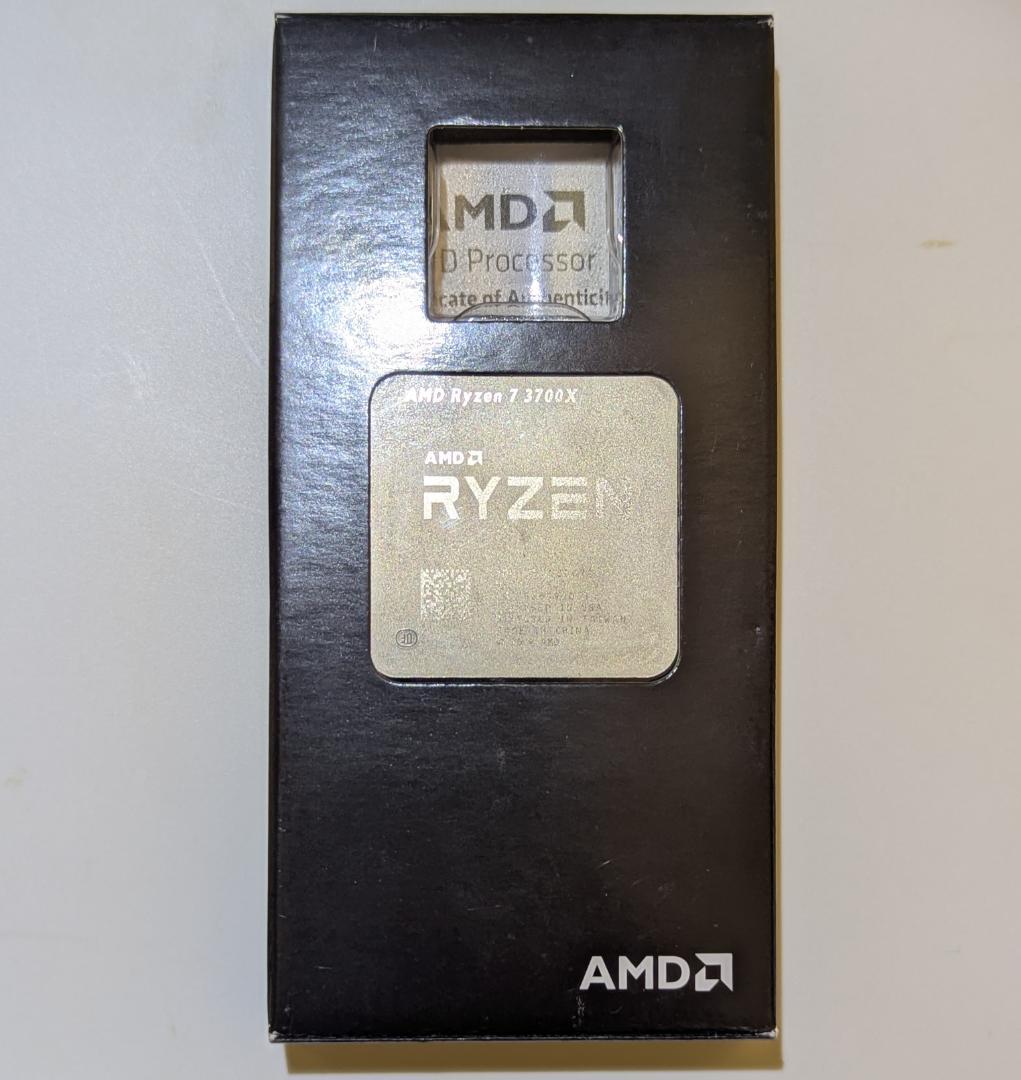 AMD Ryzen 7 3700X Wraith Prism RGBクーラー付き