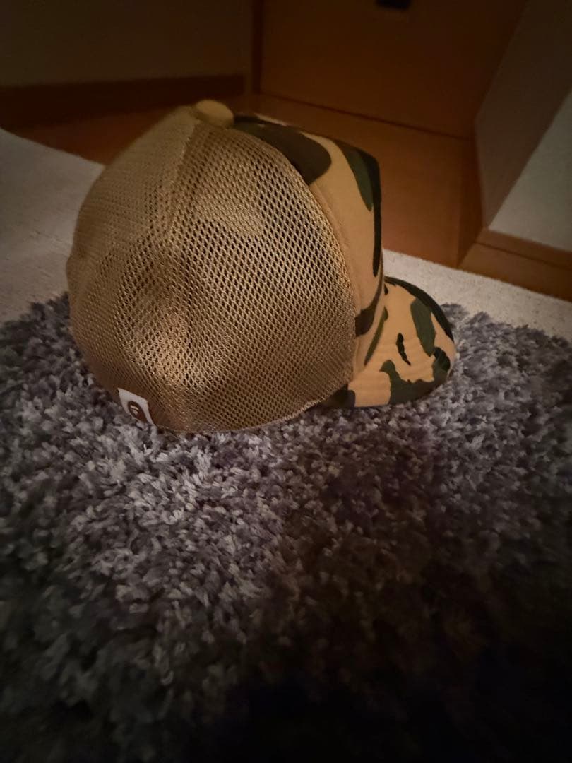 A BATHING APE カモ　キャップ