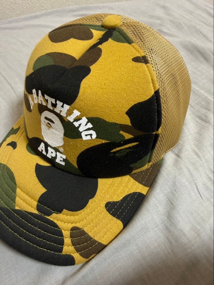 A BATHING APE カモ　キャップ