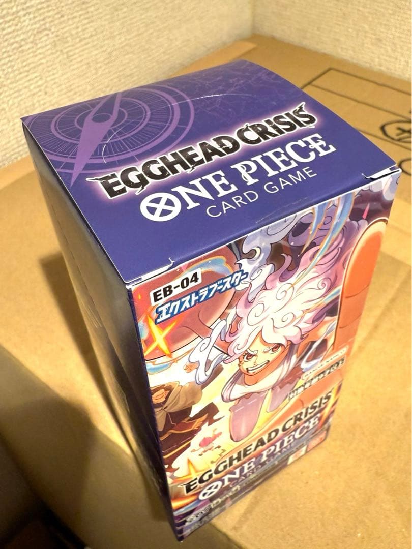 ワンピースカードEGGHEAD CRISIS エッグヘッド BOX未開封テープ付