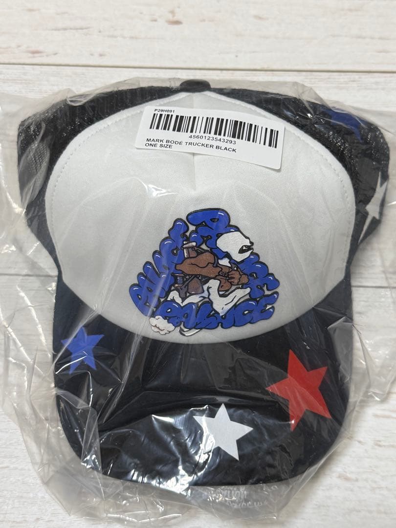 帽子 PALACE Mark Bode Trucker Black