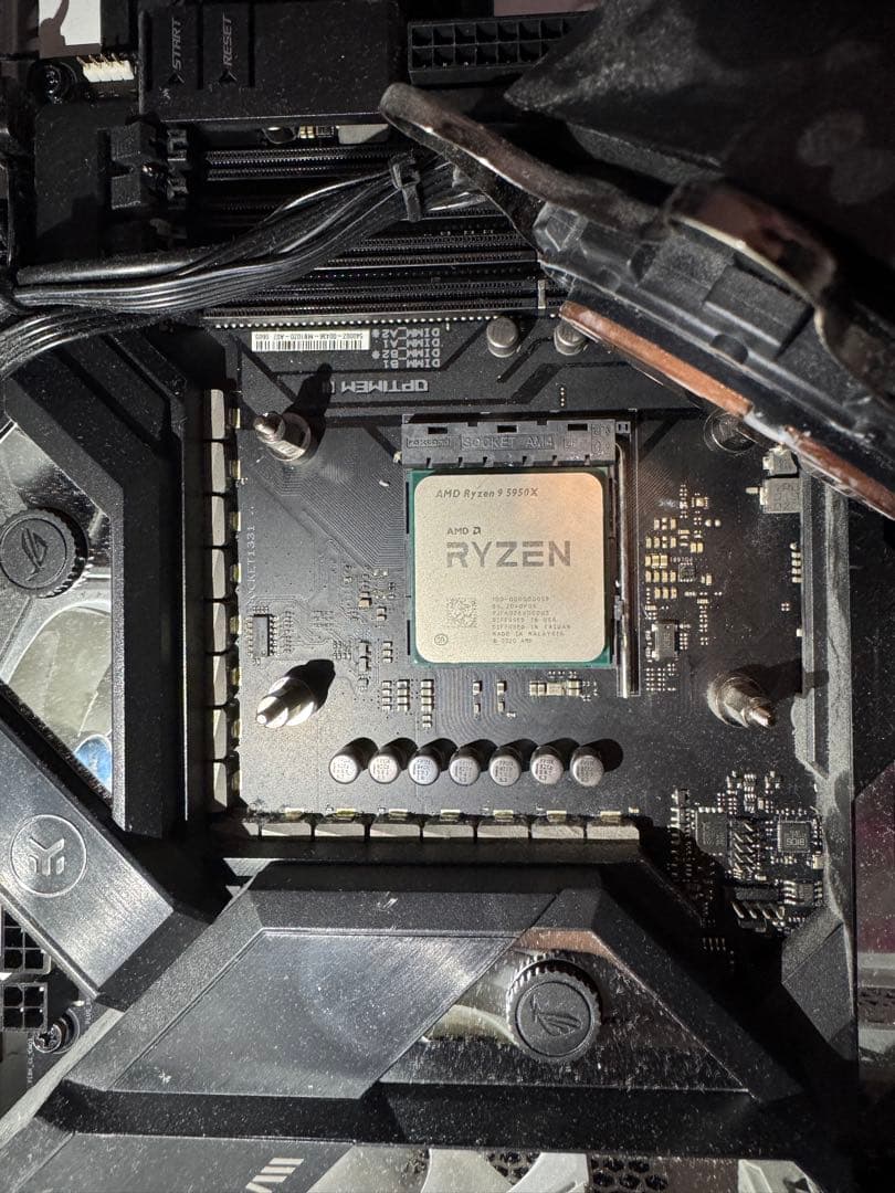 【完動品】AMD Ryzen 9 5950X BOX プロセッサ【ピン折れなし】