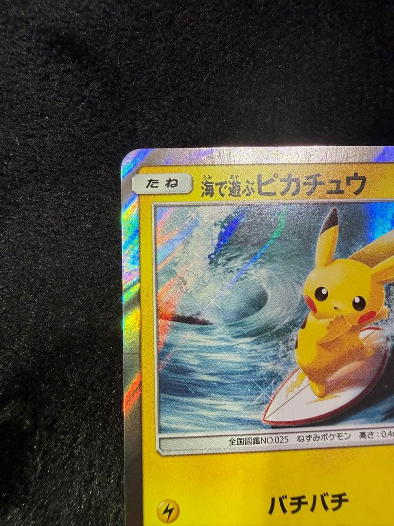 海で遊ぶピカチュウ：My251ポケモンセンター真夏のピカピカ大作戦キャンペーン④