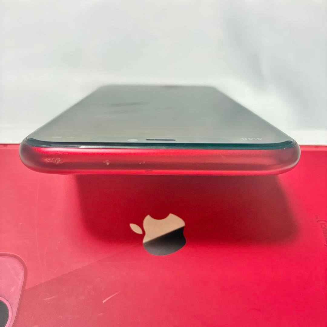 iPhone11 128GB レッド イヤフォン・ACアダプタ付き