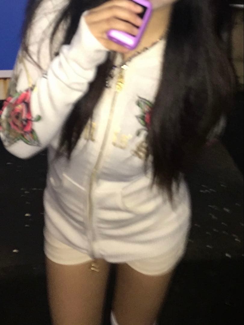 エドハーディー Ed Hardy ジップパーカー