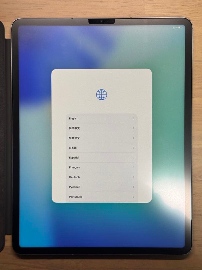 iPad Pro (M2) 12.9インチ セルラーモデル・ケース付き