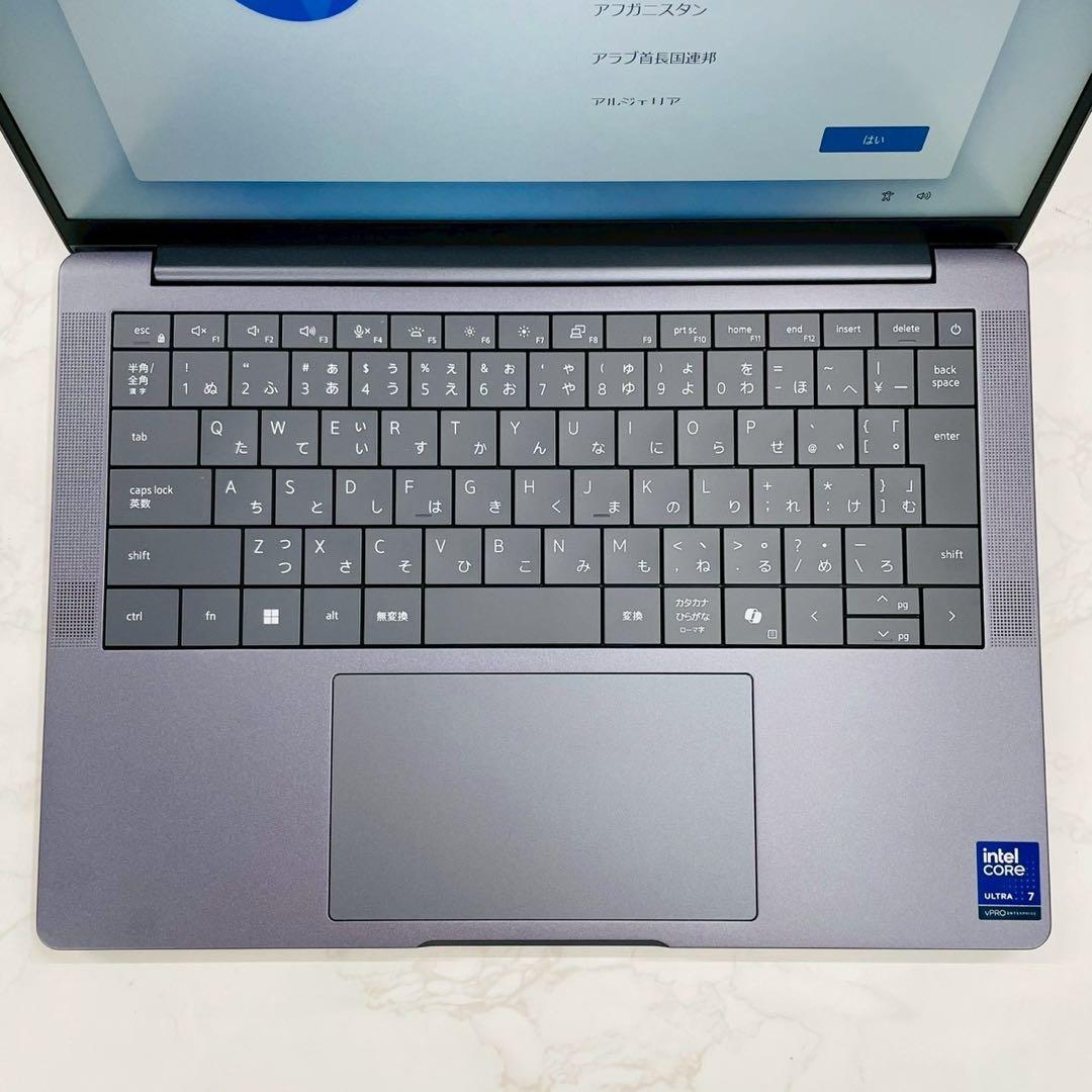 Windowsノート本体 Dell pro 13 premium PA13250 ultra7 v268