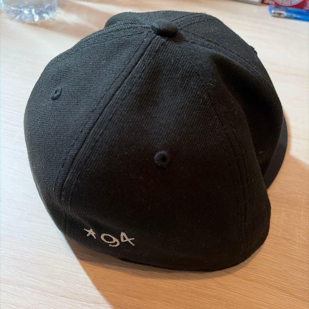 Supreme 59FIFTY ブラックキャップ 7 3/8