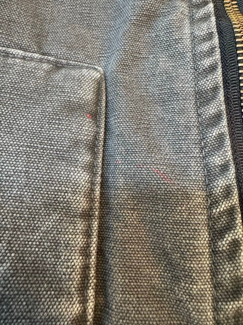 【大人気】良品 カーハート ダックベスト XL グレー フェード ヴィンテージ