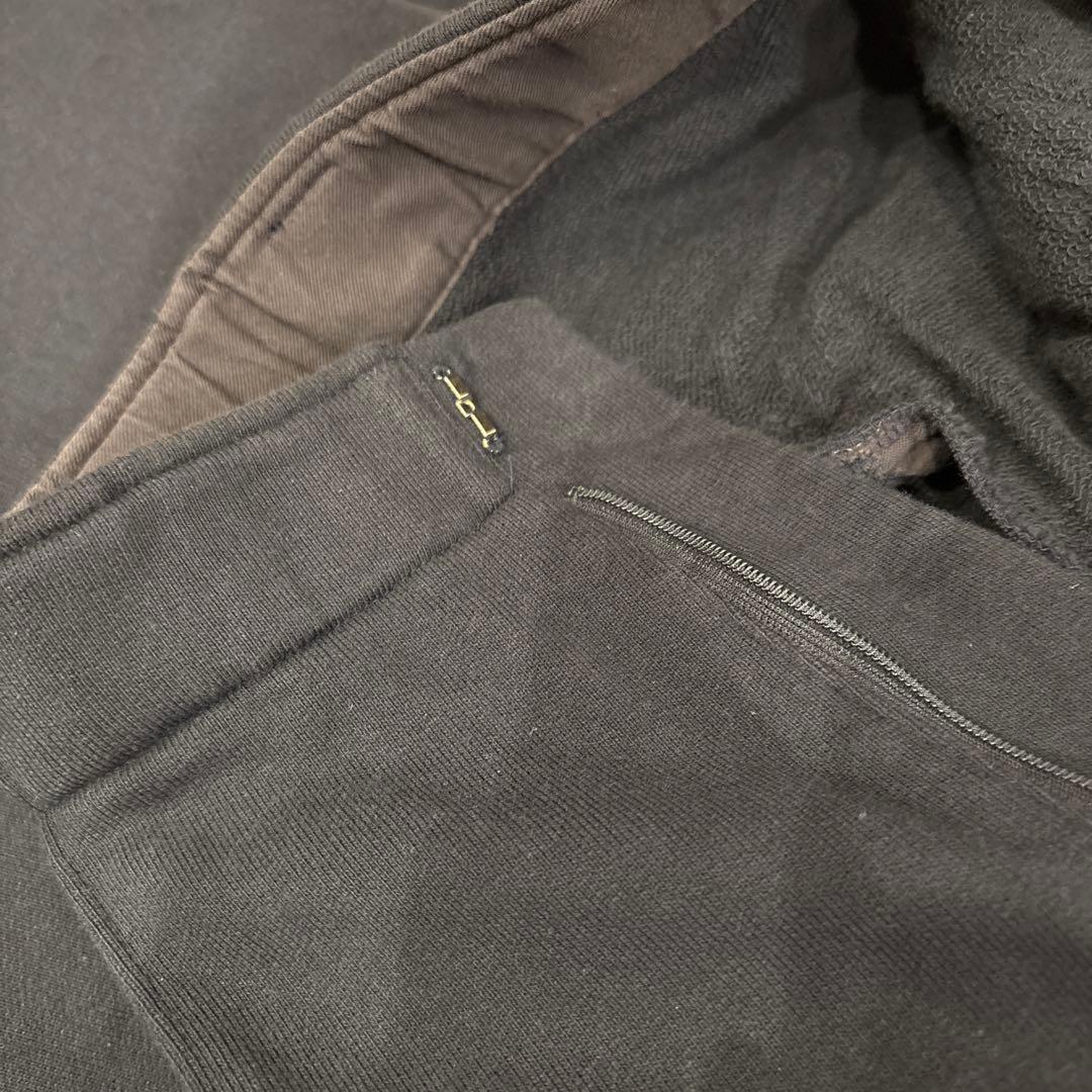 【ETRE TOKYO】スウェットタックパンツ/ネイビーM