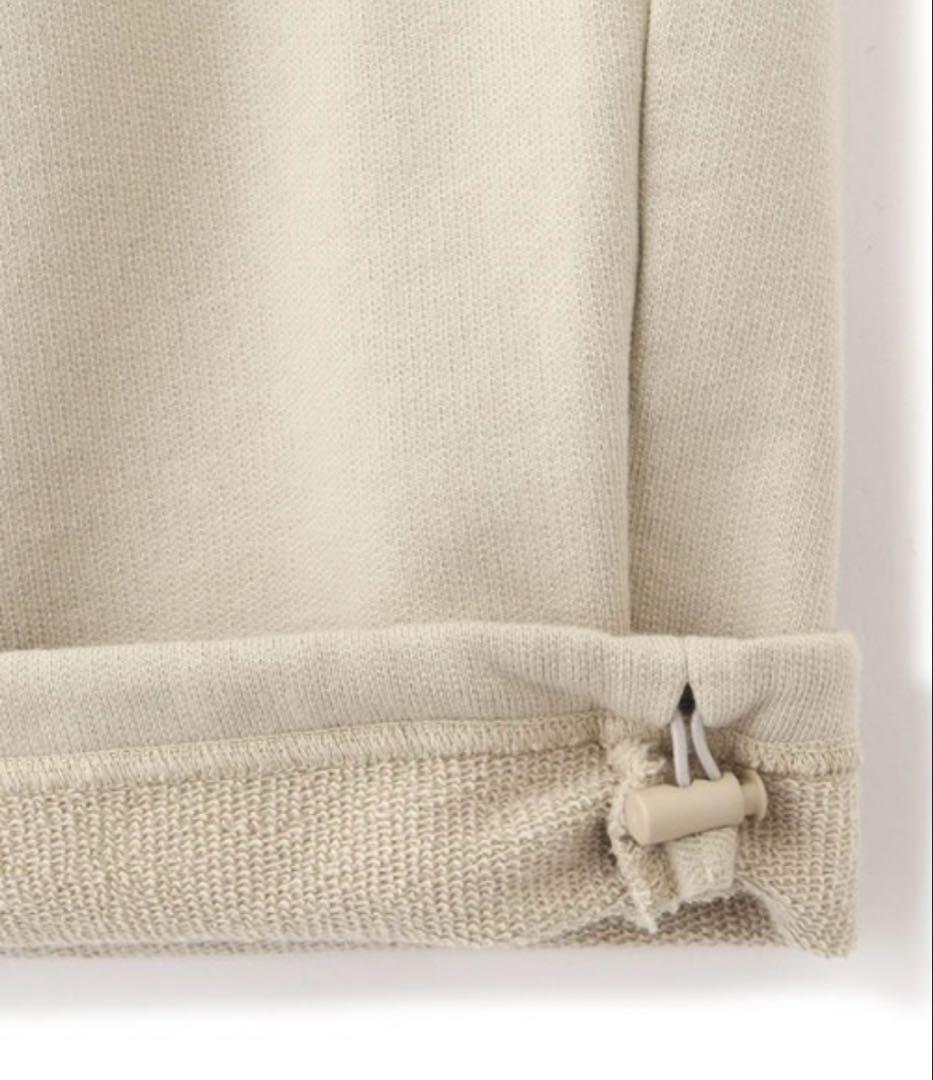 【ETRE TOKYO】スウェットタックパンツ/ネイビーM