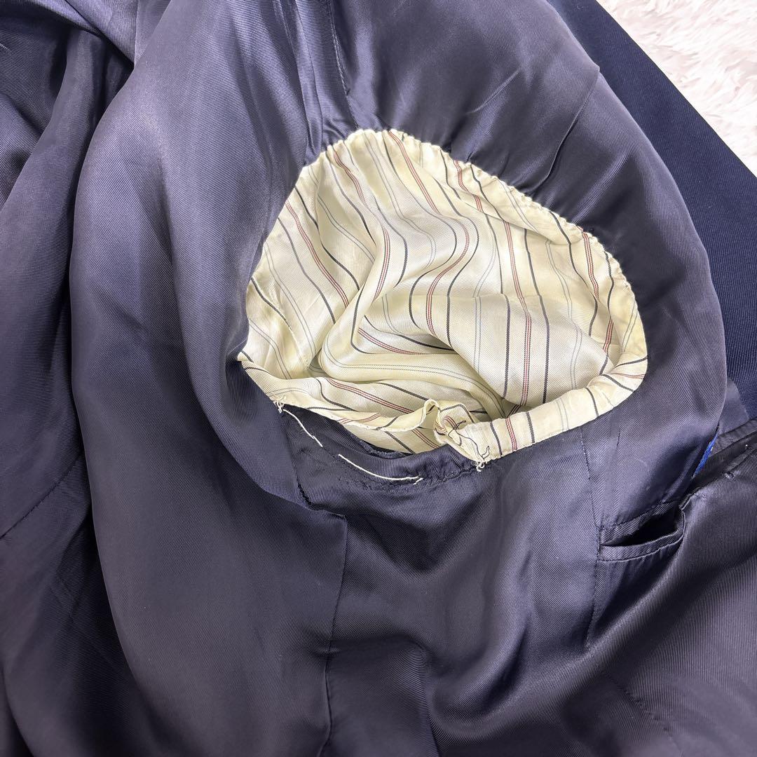 ポロラルフローレン ウールツイルブレザー 38S 紺ブレ 金ボタン 紺ブレ