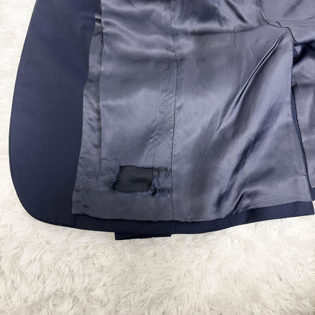 ポロラルフローレン ウールツイルブレザー 38S 紺ブレ 金ボタン 紺ブレ